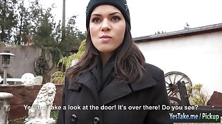 Hot amateur brunette Czech girl Suzy Bell banged for cash