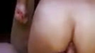 Kariyi gotunden zorlaya zorlaya sikiyo