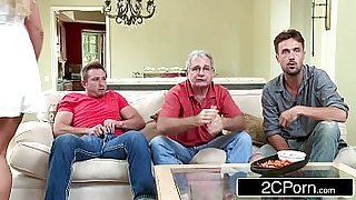 Busty MILF Ryan Conner Cheats With Her Own Stepson In The Kitchen