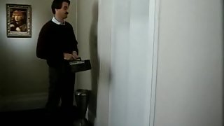 Trio in an elevator