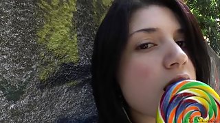 Damn hot Britneys pussy gets pounded by extra stiff cock