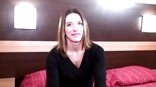 cute french amateur casting