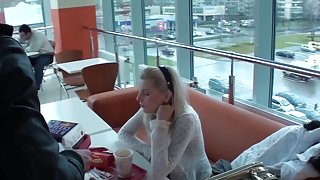 Dp public sex scene in the restroom