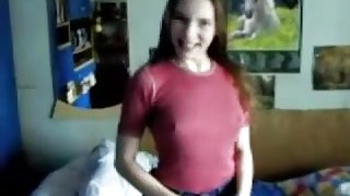 Nasty Polish  immature sucking and riding dong