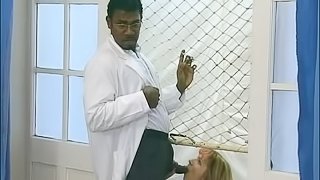 Black Doctor Fucking Patients and Nurses Asses With His Big Black Cock