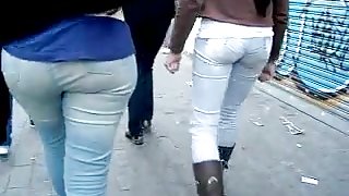 Seguindo duas gostosas em SP