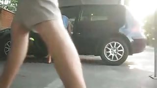 Eager up skirt voyeur hunts for juicy asses of  Latinas