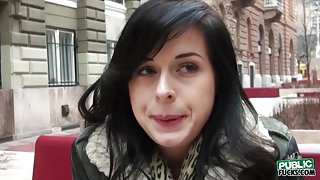 Real amateur Eurobabe Daniella Rose banged in exchange for money