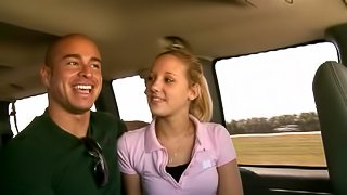 John Stone fucks another dude in the ass right in a car