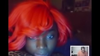 Hardcore solo sex tape with ebony tramp toying her snatch