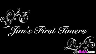 Pov euro teen rubs pussy