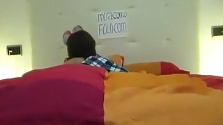 My gf has a minnie mouse fetish. here's our roleplay sextape !!!