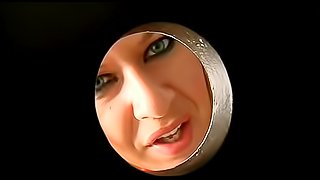 Amazed by big cock at gloryhole