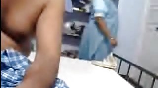 Indian Aunty Showing Off Her Body