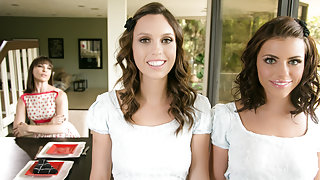 Adriana Chechik & Jade Nile in Mother's Secret Twins: Part One Video