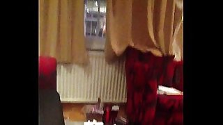 My neighbor watches me wank