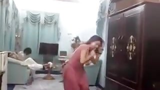 My big boobed Pakistani girlfriend knows how to dance