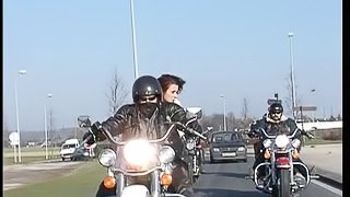 Compassionate babes in stocking getting her pussy screwed hardcore in reality shoot outdoor