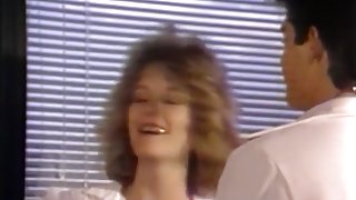 Horny quickie from the blonde nurse