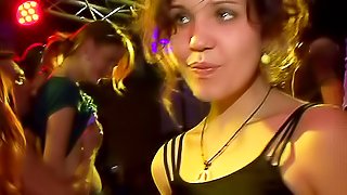 Curvy girl laid at the club