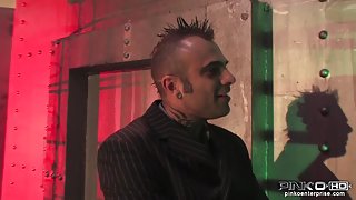 PinkoHD XXX video: Twins Sharing Cock