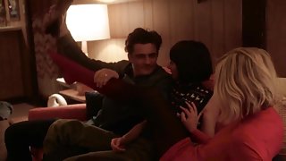Malin Akerman  Kate Micucci Topless 3-Sum  HD 720p