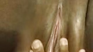 Jamaican Playing with her pussy in the Truck