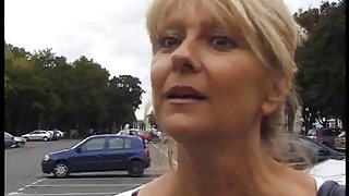 Horny MILF fucked and banged in her wet aged pussy