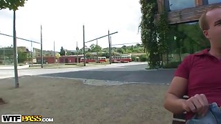 Public fuck episode with cute  immature