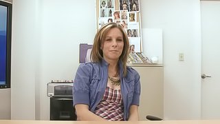 Gorgeous MILF Sucks and Gets Fucked in Casting Interview
