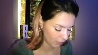 Close Up Of  Hot Teen Taking A Shower