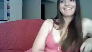 Big fat dildo deep in my immature twat