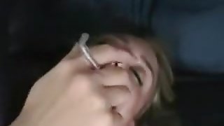 Blond  immature with BF on homemade episode