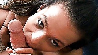 Good looking brunette chick Allaura...