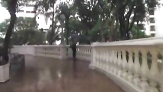 Pretty mature anal and cumshot