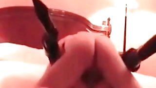 My MILF Exposed Amateur wife in stockings and boots fucked