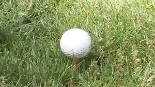 Randy golfer gets a hole-in-one using a dildo club