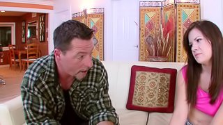 He is a serial cheater and he fucks his step daughter whenever wife is away