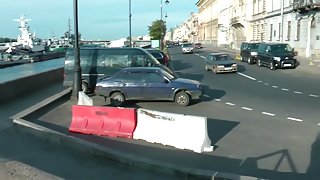 Very hot public adventure