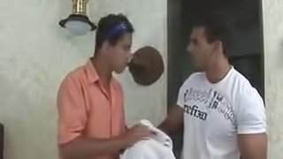 Two Extremely Hot Latino do Bareback sex in public