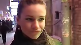 Fucking a Czech Babe In a Public Restroom