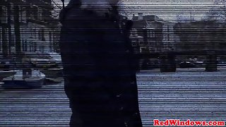 Real dutch hooker getting rimmed