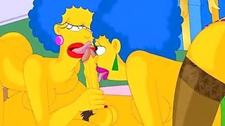 Homer screws Patty and Selma