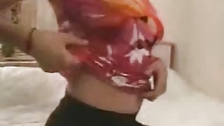 Real Jewish girl does deep anal