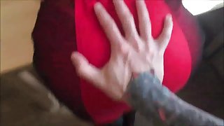 Young amateur couple on a homemade sex tape