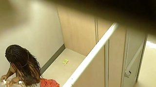 Ebony babe with huge beautiful tits topless